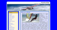 Desktop Screenshot of abcwindsurfing.pl